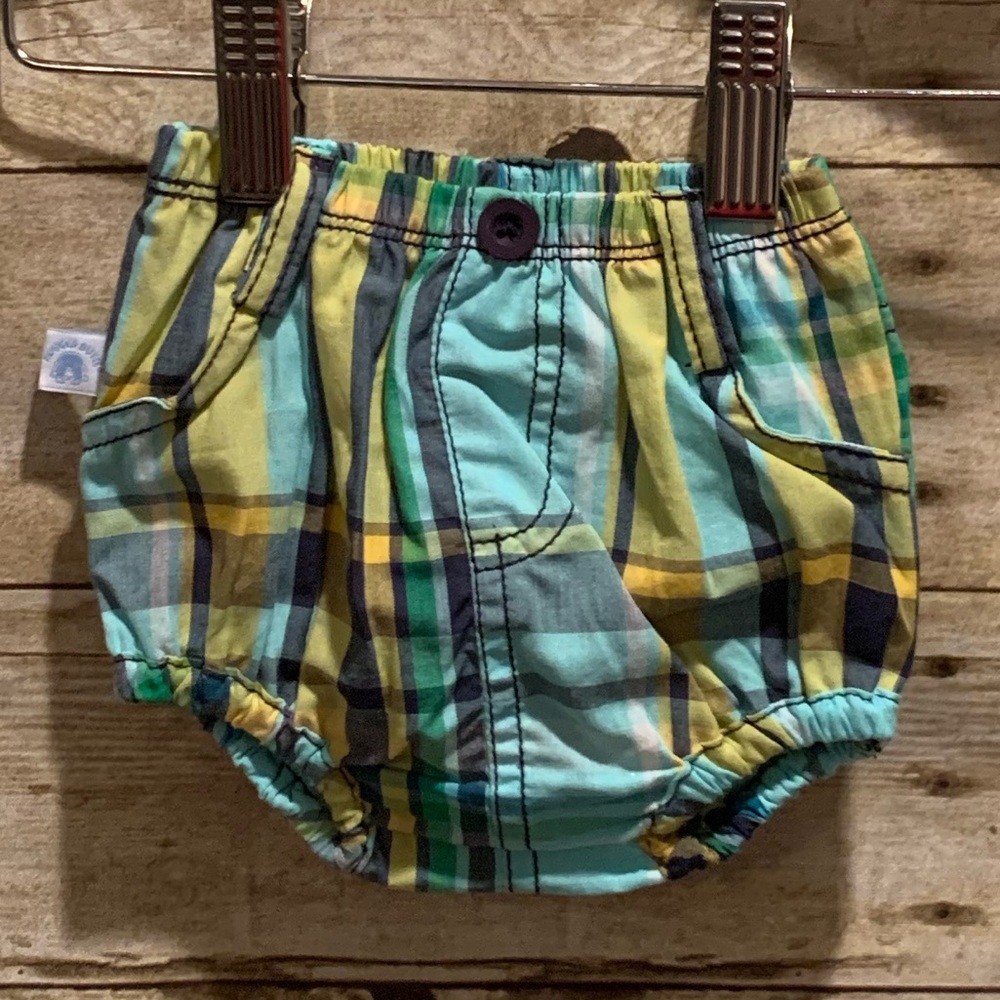 Rugged Butts... Boy’s Plaid Bloomers Size 0-3M!